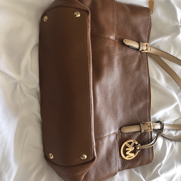 Michael Kors Brown Leather Purse - Picture 4 of 7